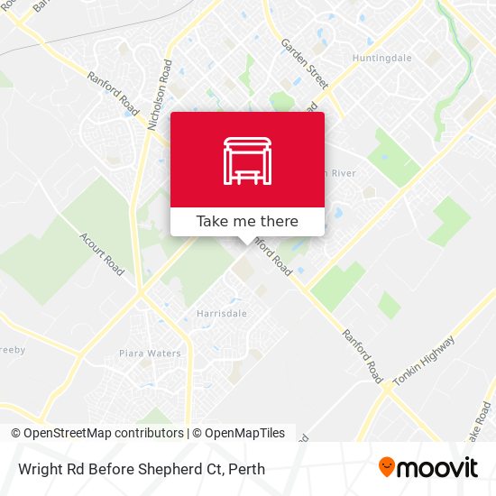 Wright Rd Before Shepherd Ct map