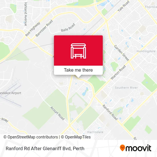 Mapa Ranford Rd After Glenariff Bvd