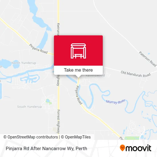 Mapa Pinjarra Rd After Nancarrow Wy