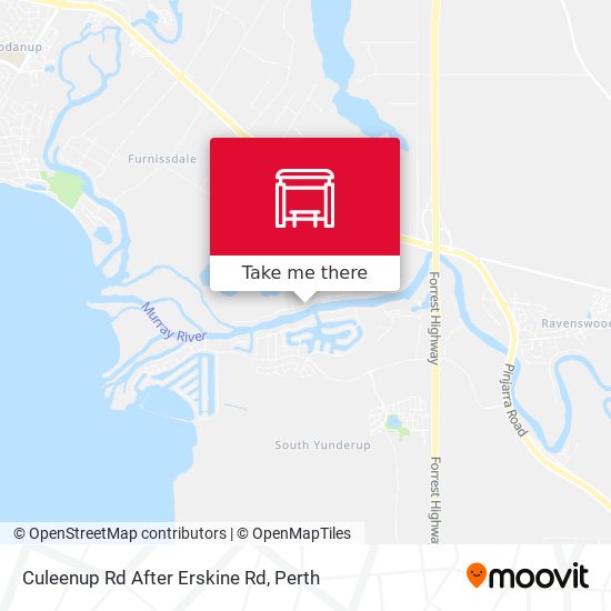 Culeenup Rd After Erskine Rd map