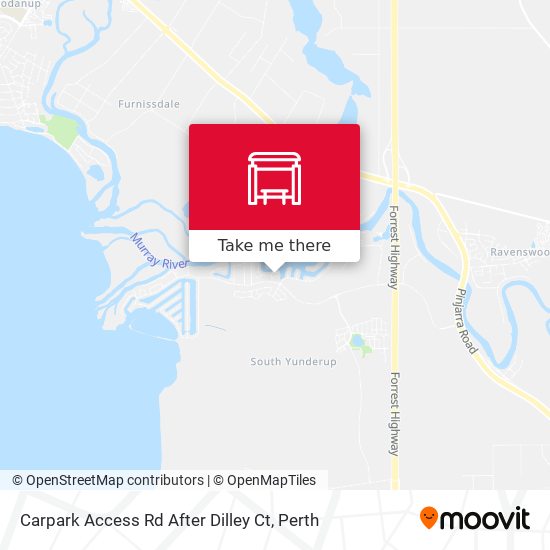 Carpark Access Rd After Dilley Ct map