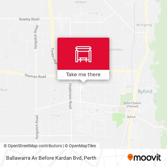 Ballawarra Av Before Kardan Bvd map