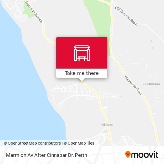 Marmion Av After Cinnabar Dr map