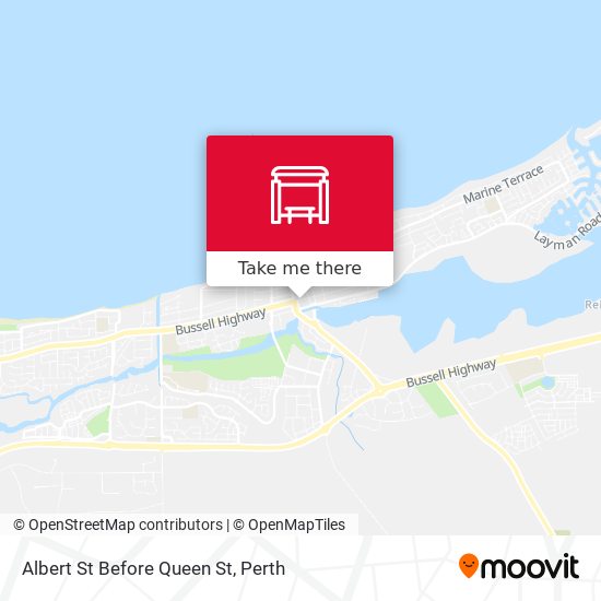 Albert St Before Queen St map
