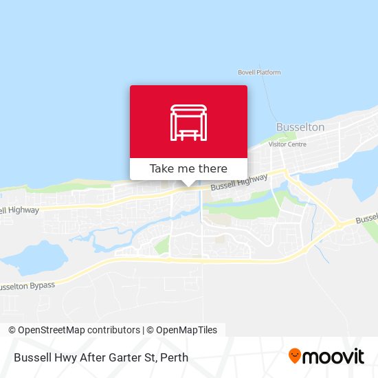 Bussell Hwy After Garter St map