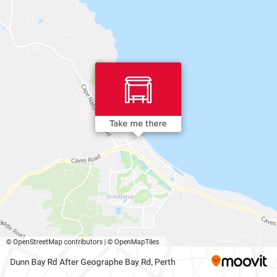 Dunn Bay Rd After Geographe Bay Rd map