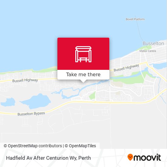 Hadfield Av After Centurion Wy map