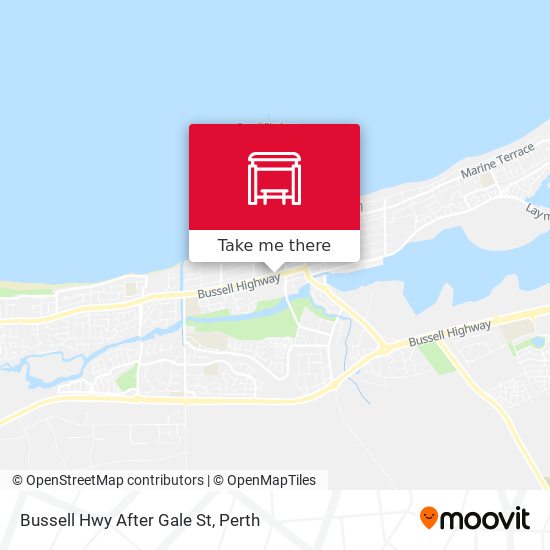 Bussell Hwy After Gale St map