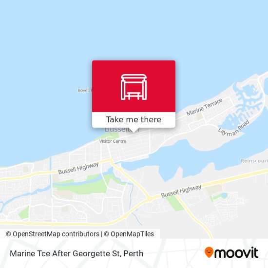 Marine Tce After Georgette St map