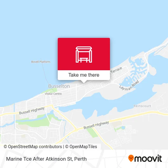 Mapa Marine Tce After Atkinson St