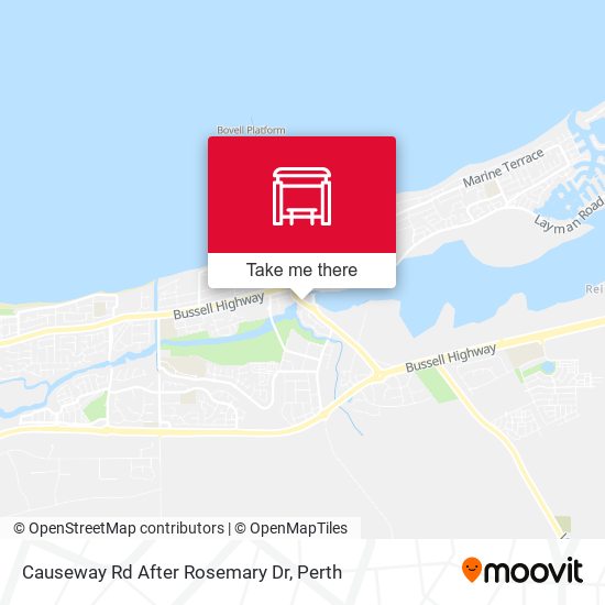 Causeway Rd After Rosemary Dr map