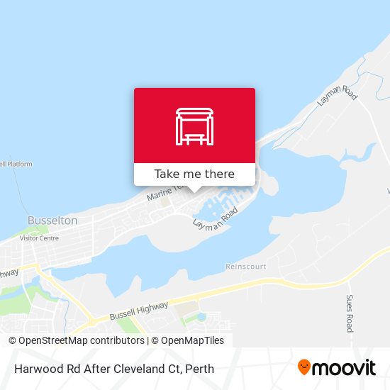 Harwood Rd After Cleveland Ct map