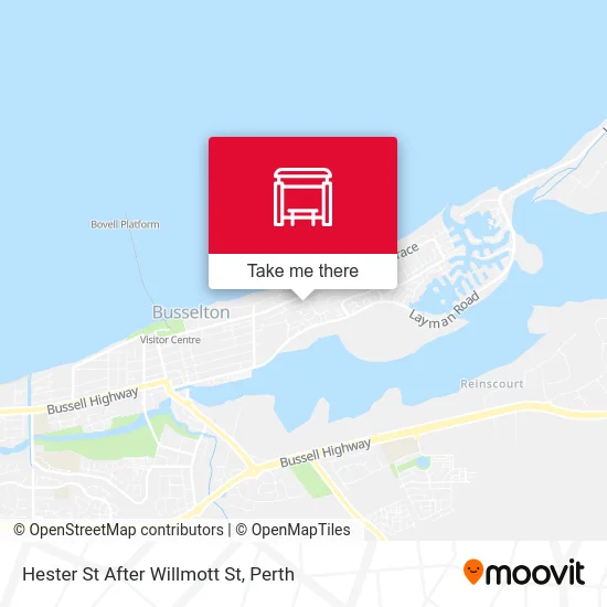 Mapa Hester St After Willmott St