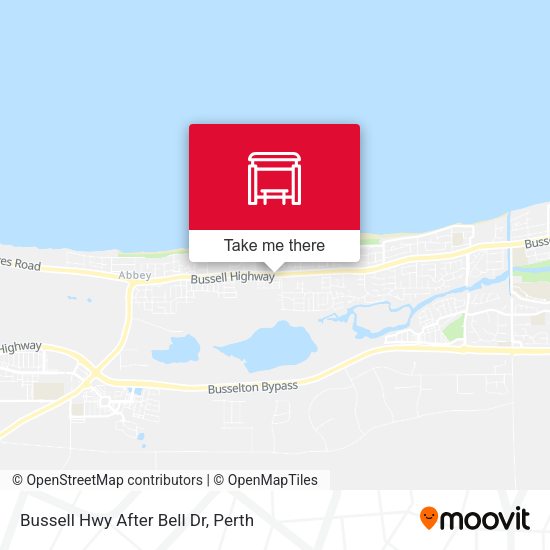 Bussell Hwy After Bell Dr map