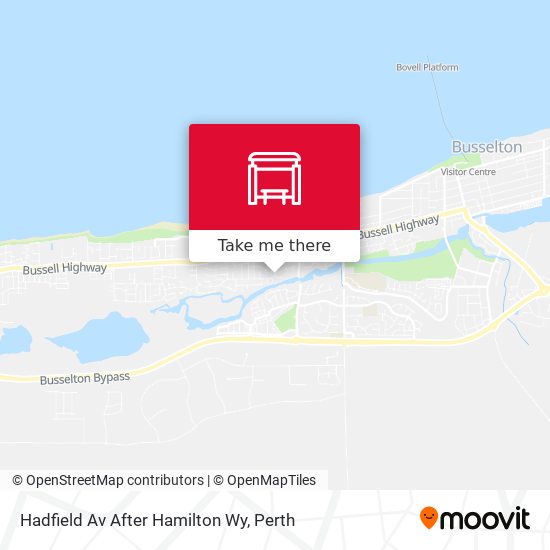Hadfield Av After Hamilton Wy map
