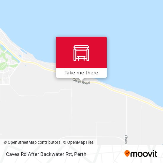 Caves Rd After Backwater Rtt map