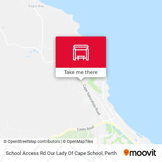 School Access Rd Our Lady Of Cape School map