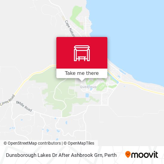 Dunsborough Lakes Dr After Ashbrook Grn map