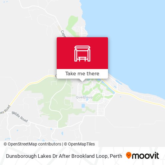 Dunsborough Lakes Dr After Brookland Loop map