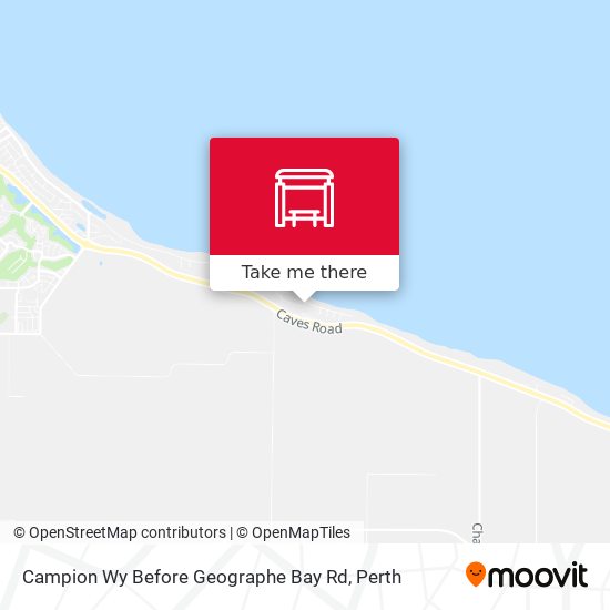 Campion Wy Before Geographe Bay Rd map