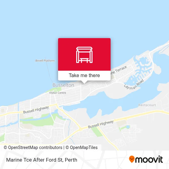 Mapa Marine Tce After Ford St