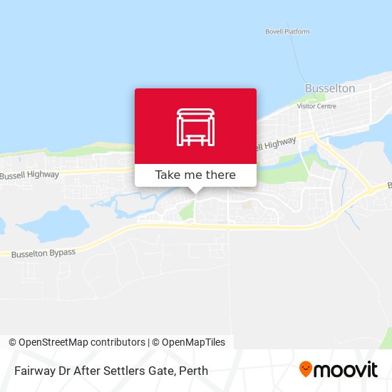 Fairway Dr After Settlers Gate map