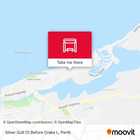 Mapa Silver Gull Ct Before Crake L