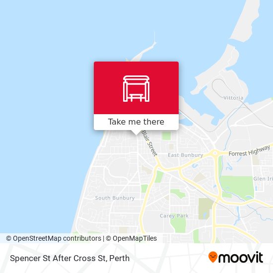 Spencer St After Cross St map