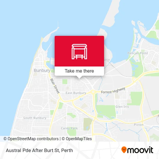 Mapa Austral Pde After Burt St