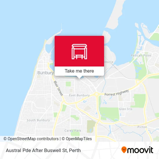 Mapa Austral Pde After Buswell St