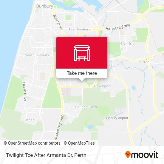 Mapa Twilight Tce After Armanta Dr