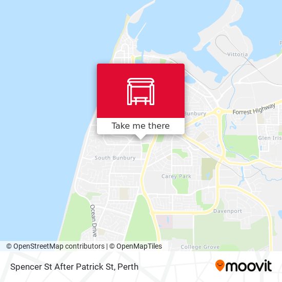 Spencer St After Patrick St map