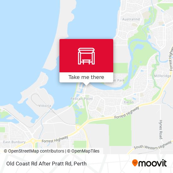 Old Coast Rd After Pratt Rd map