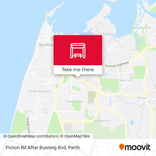 Picton Rd After Bunning Bvd map