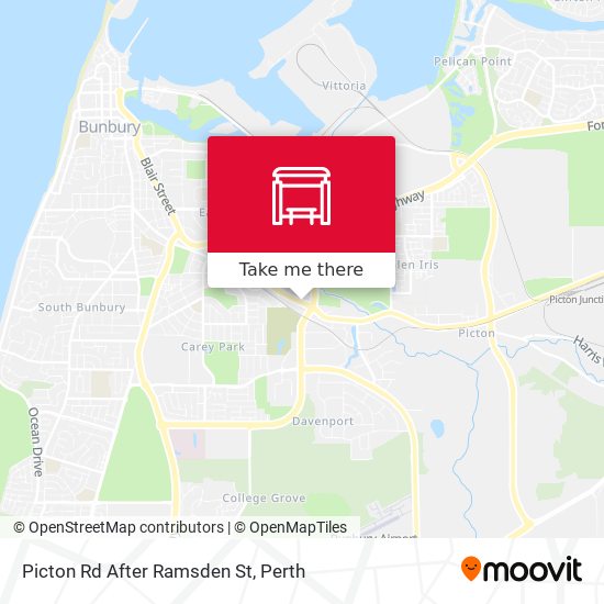 Picton Rd After Ramsden St map