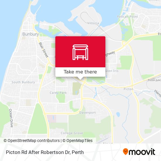 Picton Rd After Robertson Dr map