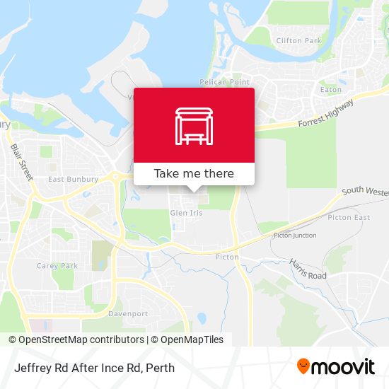 Jeffrey Rd After Ince Rd map