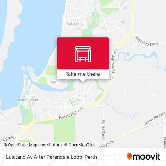Lusitano Av After Perendale Loop map