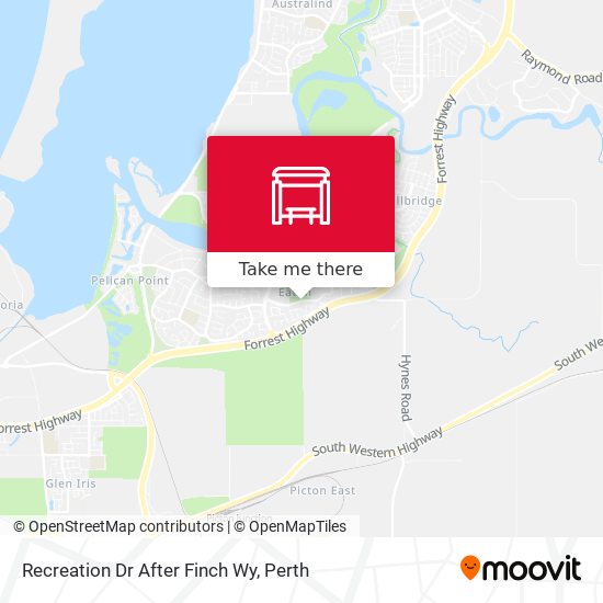 Recreation Dr After Finch Wy map
