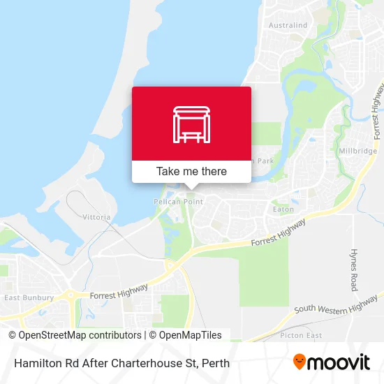 Mapa Hamilton Rd After Charterhouse St