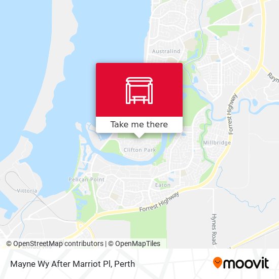 Mayne Wy After Marriot Pl map