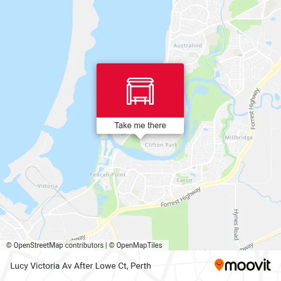 Mapa Lucy Victoria Av After Lowe Ct