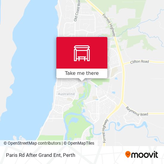 Paris Rd After Grand Ent map