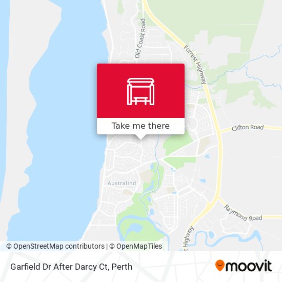 Garfield Dr After Darcy Ct map