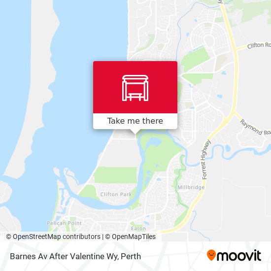 Barnes Av After Valentine Wy map