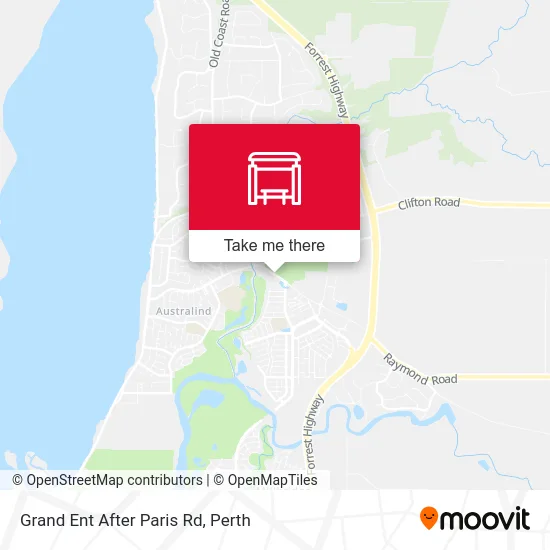 Mapa Grand Ent After Paris Rd