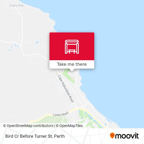 Bird Cr Before Turner St map