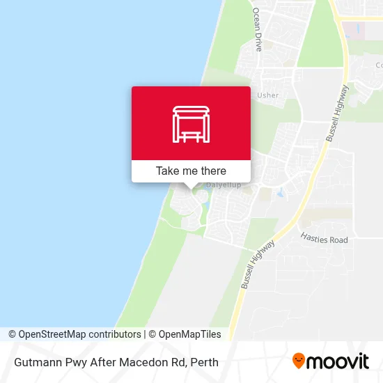 Mapa Gutmann Pwy After Macedon Rd