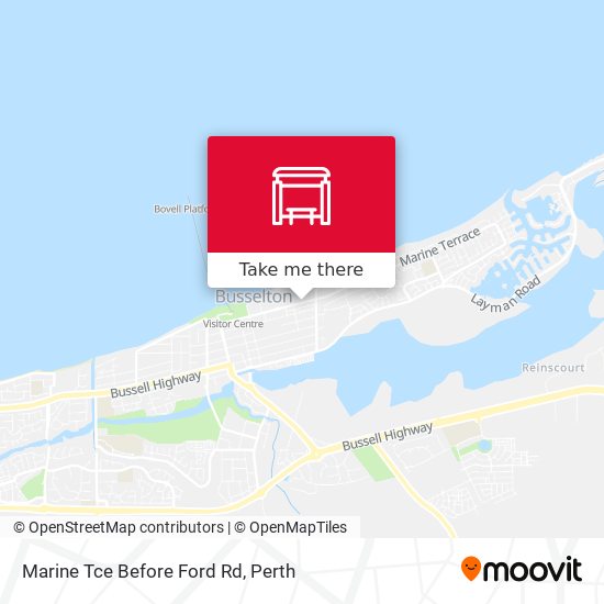 Marine Tce Before Ford Rd map