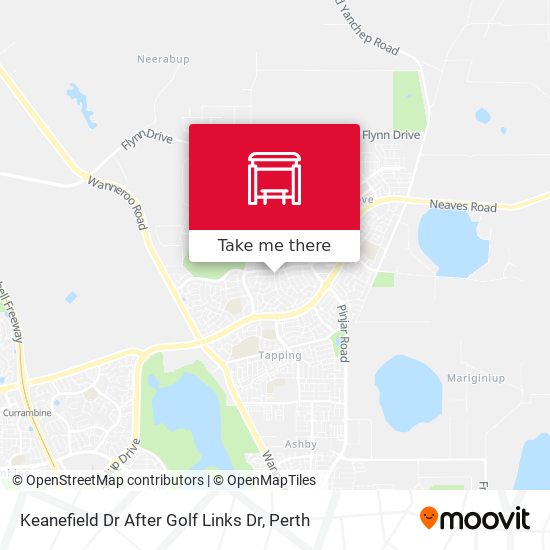 Keanefield Dr After Golf Links Dr map